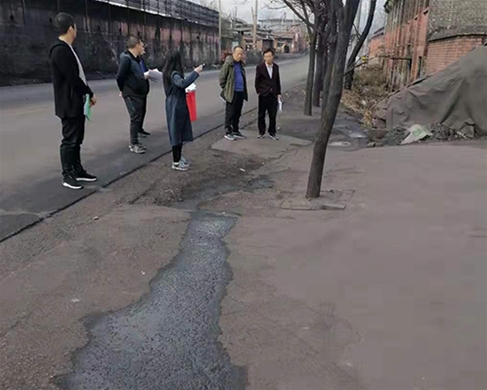 縣委、鎮(zhèn)府領(lǐng)導煤改電驗收工程