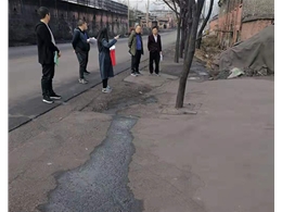 縣委、鎮(zhèn)府領(lǐng)導(dǎo)煤改電驗收工程